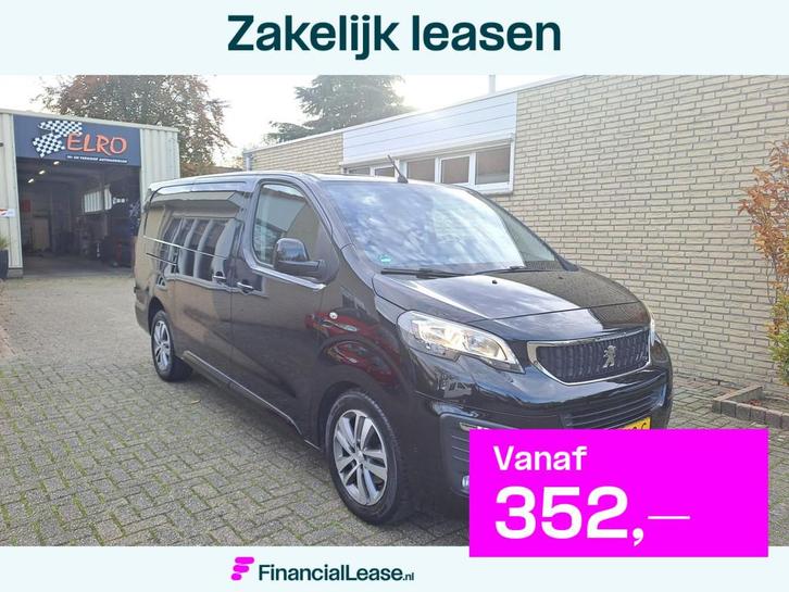 Peugeot Expert 231L 2.0 BlueHDI 180 DC Premium Pack, Auto's, Bestelauto's, Bedrijf, Lease, Financial lease, ABS, Achteruitrijcamera