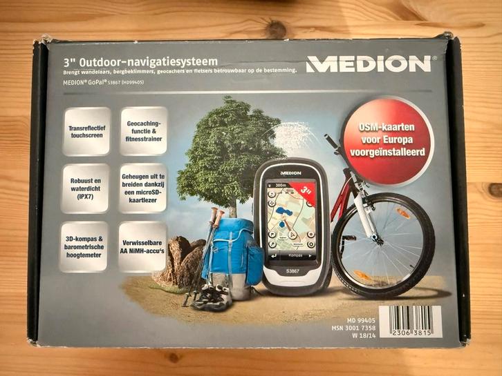 Medion Outdoor GPS Navigatie Systeem, Sport en Fitness, Bergsport en Wandelen, Gebruikt, Ophalen of Verzenden