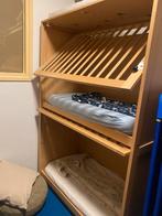 Duo bedjes kinderopvang, 70 tot 85 cm, Zo goed als nieuw, Hoogslaper of Stapelbed, 140 tot 160 cm