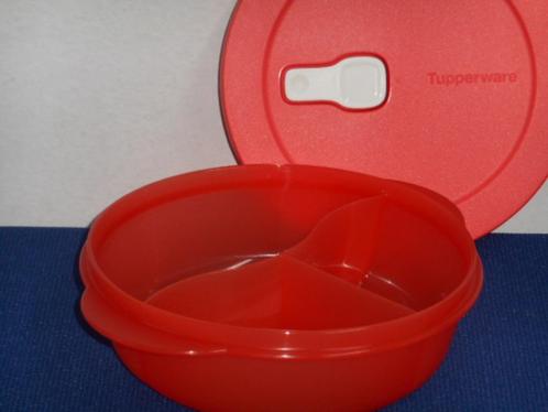Tupperware Crystalwave Rond 900 ml. Vakjesbord, Huis en Inrichting, Keuken | Tupperware, Nieuw, Ophalen of Verzenden