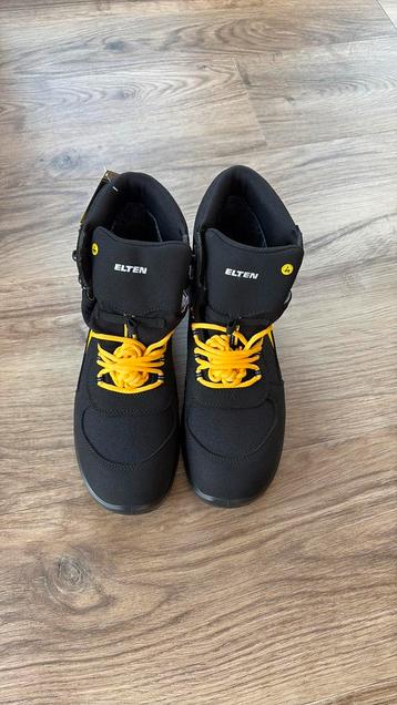 Werkschoenen met stalen neus maat 45 Elten nieuw beschikbaar voor biedingen