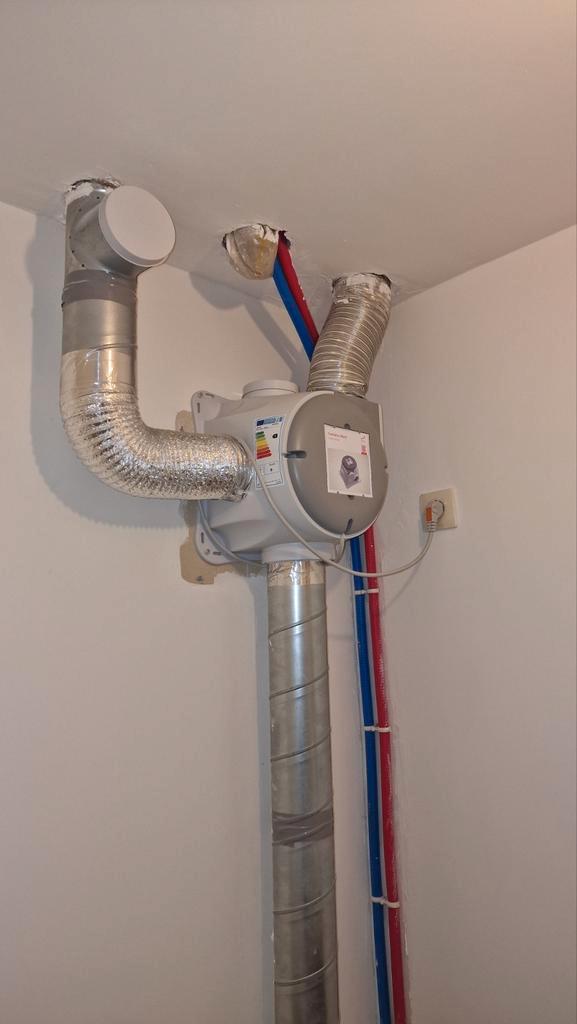 Itho daalderop cve - zehnder comfofan + montage, Doe-het-zelf en Verbouw, Ventilatie en Afzuiging, Nieuw, Ventilator en Afzuiger