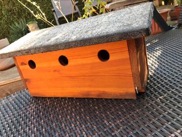Nestkast Vogelhuis met 3 broedkamers - 33mm invliegopening beschikbaar voor biedingen