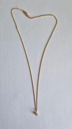 Collier 14kt met Hanger, Sieraden, Tassen en Uiterlijk, Met hanger, Ophalen of Verzenden, Zo goed als nieuw, Goud
