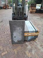 11m² 50x100x3 spotted bluestone, gebruikt, Tuin en Terras, Tegels en Klinkers, Ophalen of Verzenden, Beton, Terrastegels