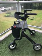 Rollator Streamer Carbon zwart, Ophalen, Opvouwbaar, Zo goed als nieuw
