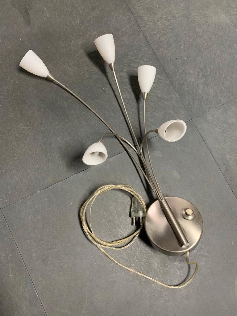 wandlamp met kelkjes, Ophalen, Zo goed als nieuw, Overige materialen