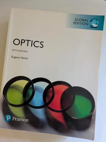 Optics Hecht 5e global editie  beschikbaar voor biedingen