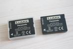 Twee Lumix Panasonic batterijen DMW-BCG10E, Verzenden, Gebruikt