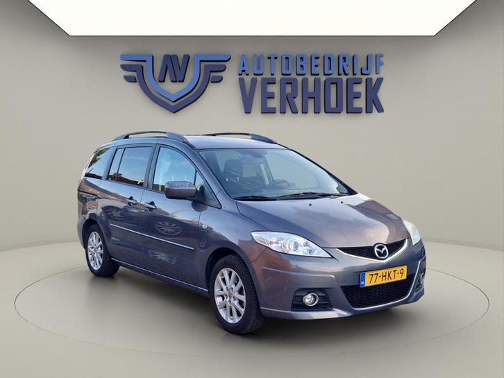 Mazda 5 1.8 Executive 7 Persoons - Airco - Trekhaak, Auto's, Mazda, Bedrijf, ABS, Airbags, Airconditioning, Boordcomputer, Elektrische buitenspiegels