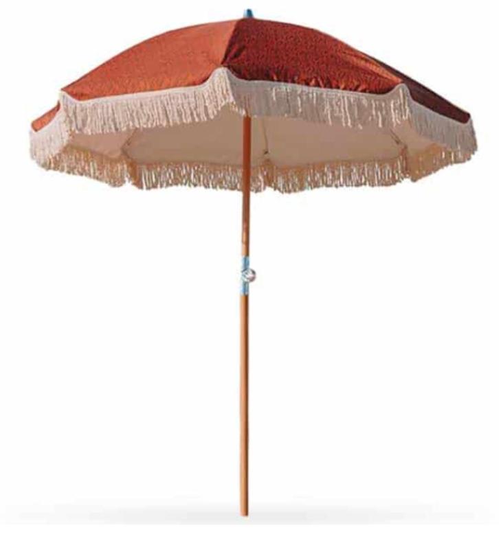 Ibiza parasol, Tuin en Terras, Parasols, Nieuw, Stokparasol, 1 tot 2 meter, Kantelbaar, Verstelbaar, Ophalen