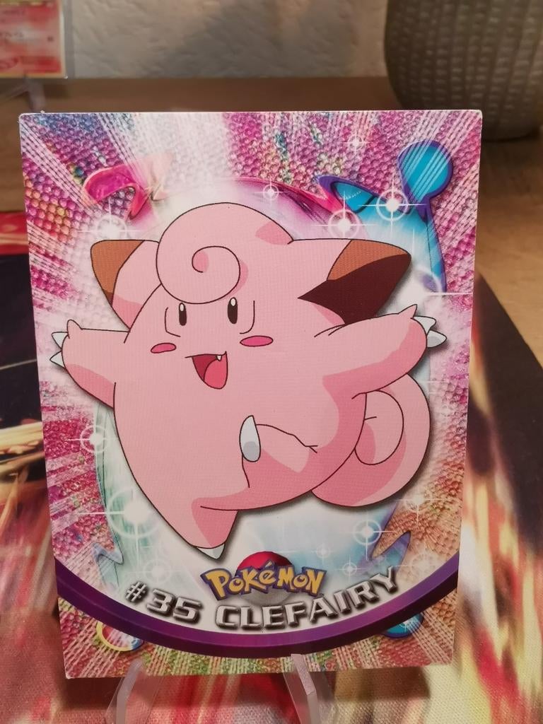 Clefairy topps pokemon, Verzenden, Gebruikt