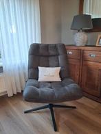 MOET WEG! Wood fauteuil ALS NIEUW Grijs, Ophalen, Zo goed als nieuw, 75 tot 100 cm, 50 tot 75 cm