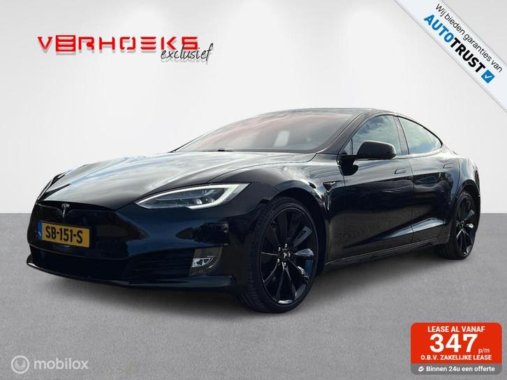 Tesla Model S 100D Black Pack, Auto's, Tesla, Bedrijf, Te koop, Model S, 360° camera, 4x4, ABS, Achteruitrijcamera, Airbags, Airconditioning