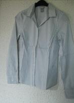 H&M blouse , maat 36 wit/grijs, H&M, Wit, Ophalen of Verzenden, Zo goed als nieuw