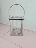 Leuke windlicht, Huis en Inrichting, Woonaccessoires | Kandelaars en Kaarsen, Ophalen, Gebruikt, Hout, 25 tot 50 cm