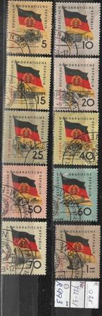 DDR 10 Jaar Michel 722-31 Nr.R993g, Postzegels en Munten, Verzenden, DDR, Gestempeld