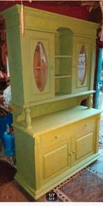 Groene buffetkast met lades en deuren, Ophalen