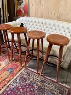 Stoere vintage barkruk uit cafe zware kwaliteit barkrukken, Ophalen, Gebruikt, 60 tot 90 cm