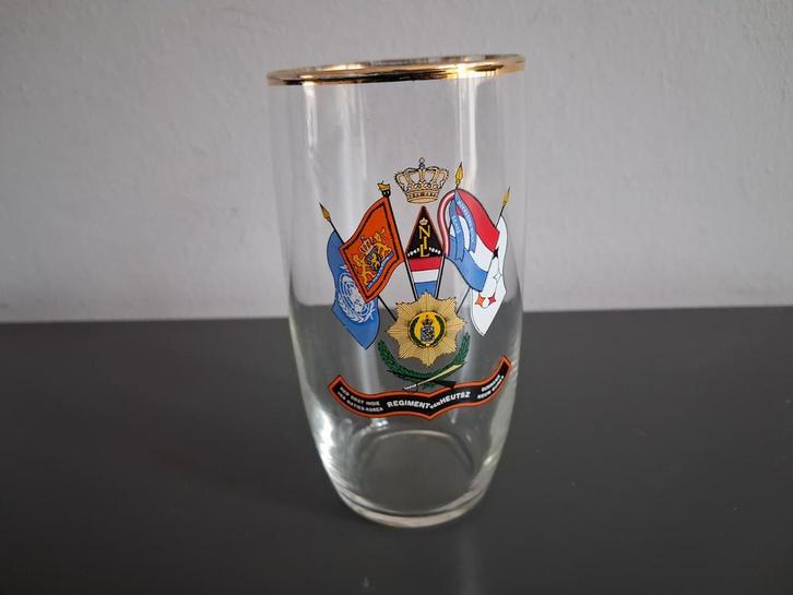 Regiment van Heutsz Glas - Korea, Suriname, Indonesië, Antiek en Kunst, Antiek | Glas en Kristal, Ophalen of Verzenden