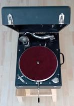 Koffergrammofoon met toebehoren, Ophalen, Gebruikt, Platenspeler, Overige merken