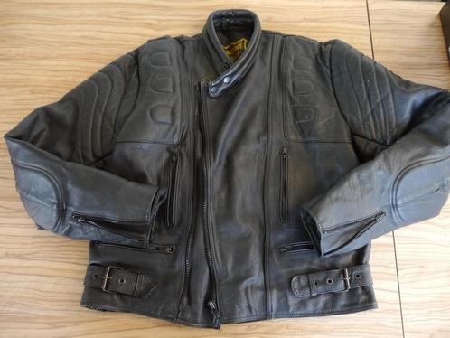 motorjas leder Genuine Leather maat XXXL, Motoren, Kleding | Motorkleding, Jas | leer, Heren, Tweedehands, Ophalen of Verzenden