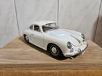 Burago 1961 Porsche 356 B Wit, Hobby en Vrije tijd, Modelauto's | 1:18, Ophalen of Verzenden, Zo goed als nieuw, Bburago