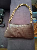 Zara tas krokodillenleer - Nieuw!, Ophalen of Verzenden, Nieuw, Bruin, Handtas