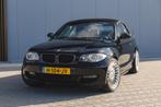 BMW 1-Serie 2.0 118I Cabrio 2008 Zwart met Alpina velgen, 1-Serie, 1995 cc, Cabriolet, 4 stoelen