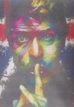 David Bowie Canvasdoek, Ophalen of Verzenden, Nieuw, Poster, Artwork of Schilderij