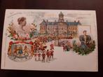 Briefkaart Koningin Wilhelmina Kronongsjaar 1898, Verzamelen, Koninklijk Huis en Royalty, Nederland, Ophalen of Verzenden, Zo goed als nieuw