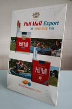 Oud Pall Mall Export display/reclamebord., Verzamelen, Ophalen of Verzenden, Gebruikt, Reclamebord