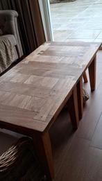 Houten salontafels, Ophalen, Gebruikt, 50 tot 100 cm, Vierkant