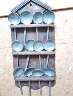 Antieke tinnen lepel rek, Antiek en Kunst, Ophalen