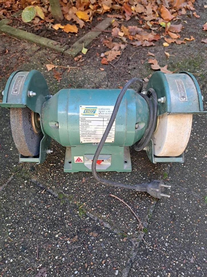 Kinzo Tafel Slijpmachine - 8E Model, Doe-het-zelf en Verbouw, Gereedschap | Schuurmachines, Gebruikt, Overige typen, Minder dan 600 watt