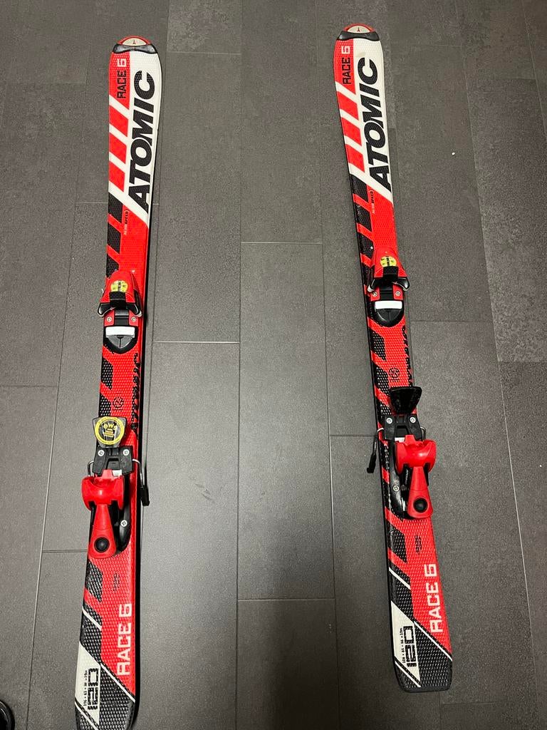Atomic Ski's - 120 lengte, Gebruikt, 100 tot 140 cm, Ophalen of Verzenden, Carve