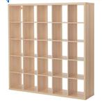 Kallax Ikea houten Kast (fineer) / Boekenkast, Ophalen, Met plank(en), Eikenhout, 100 tot 150 cm
