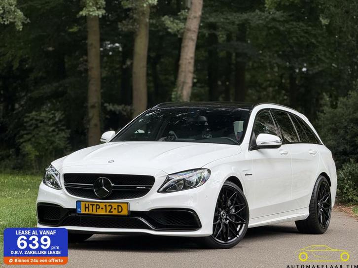 Mercedes C-klasse Estate AMG 63, Auto's, Mercedes-Benz, Bedrijf, Te koop, C-Klasse, ABS, Airbags, Airconditioning, Alarm, Bluetooth