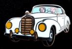 Mercedes-Benz Cabriolet A 300 S pin- wit emaille, Verzenden, Nieuw, Transport, Speldje of Pin