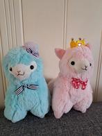 292.   Schattige Alpaca Knuffels - 19cm, Ophalen of Verzenden, Gebruikt
