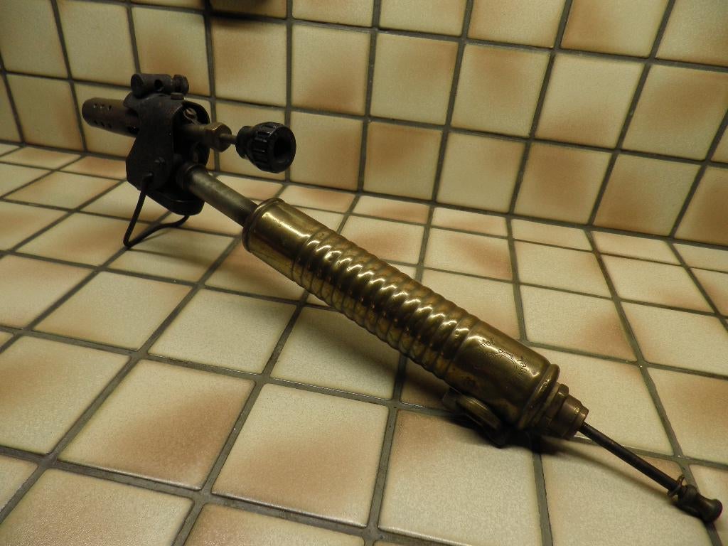 Antieke vloeistof brander, Ophalen of Verzenden