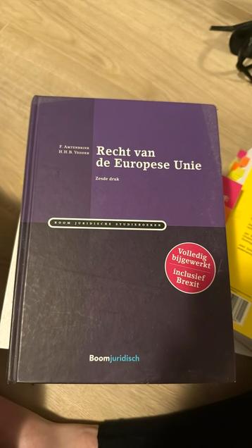 H.H.B. Vedder - Recht van de Europese Unie beschikbaar voor biedingen