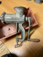 Oude worstmachine, Ophalen