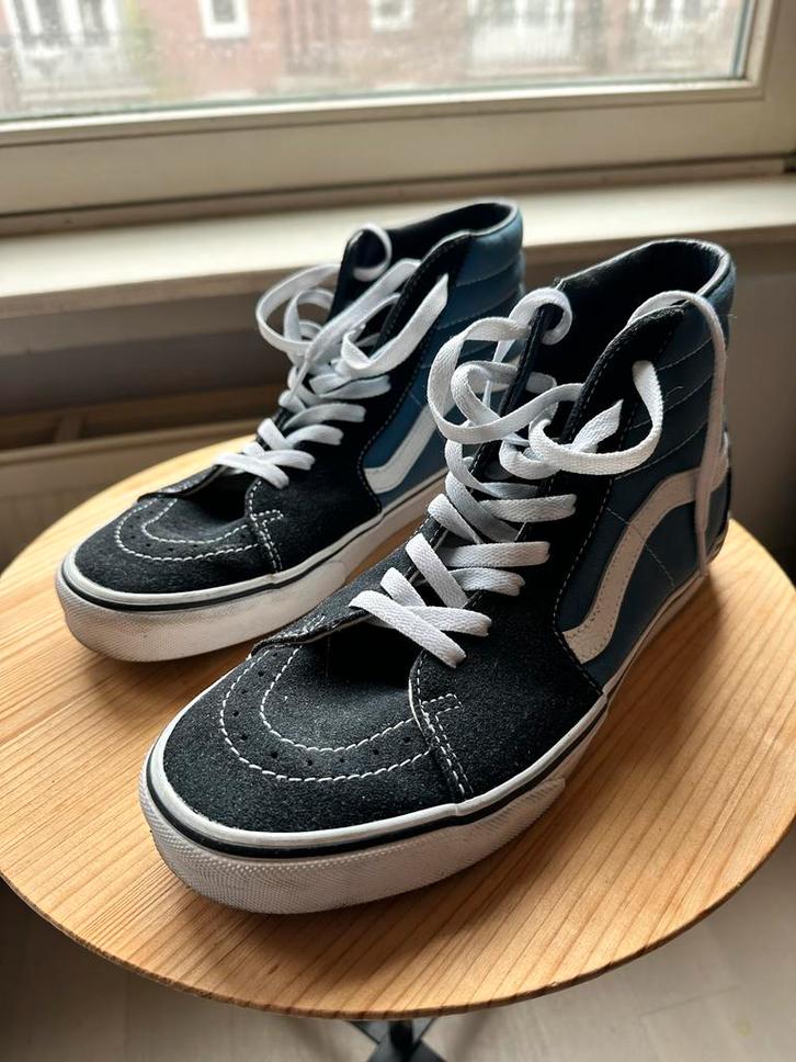 Vans Sk8-Hi Blauw Maat 43, Kleding | Dames, Schoenen, Gedragen, Sneakers of Gympen, Blauw, Ophalen