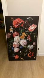 Canvas schilderij stilleven bloemen in vaas, Antiek en Kunst, Kunst | Schilderijen | Abstract, Ophalen