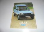 brochure Seat Terra  1987, Ophalen of Verzenden, Zo goed als nieuw, Overige merken