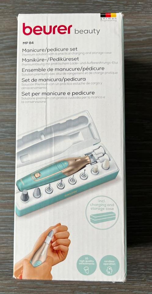 Beurer MP84 manicure pedicure set, Witgoed en Apparatuur, Persoonlijke-verzorgingsapparatuur, Nieuw, Hand- en Voetverzorging, Ophalen of Verzenden