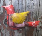 HANG VOGELTJES - STREET ART - HANDMADE (L), Tuin en Terras, Tuinwanddecoratie, Nieuw, Ophalen of Verzenden