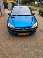 Peugeot 206 1.6 16V Gentry 3D 2004 Blauw, Beige, Handgeschakeld, Dealer onderhouden, 16 km/l