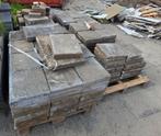 Betonklinkers / straatklinkers – en stoep tegels in Rhoon, Tuin en Terras, Ophalen, Gebruikt, Klinkers, 10 m² of meer